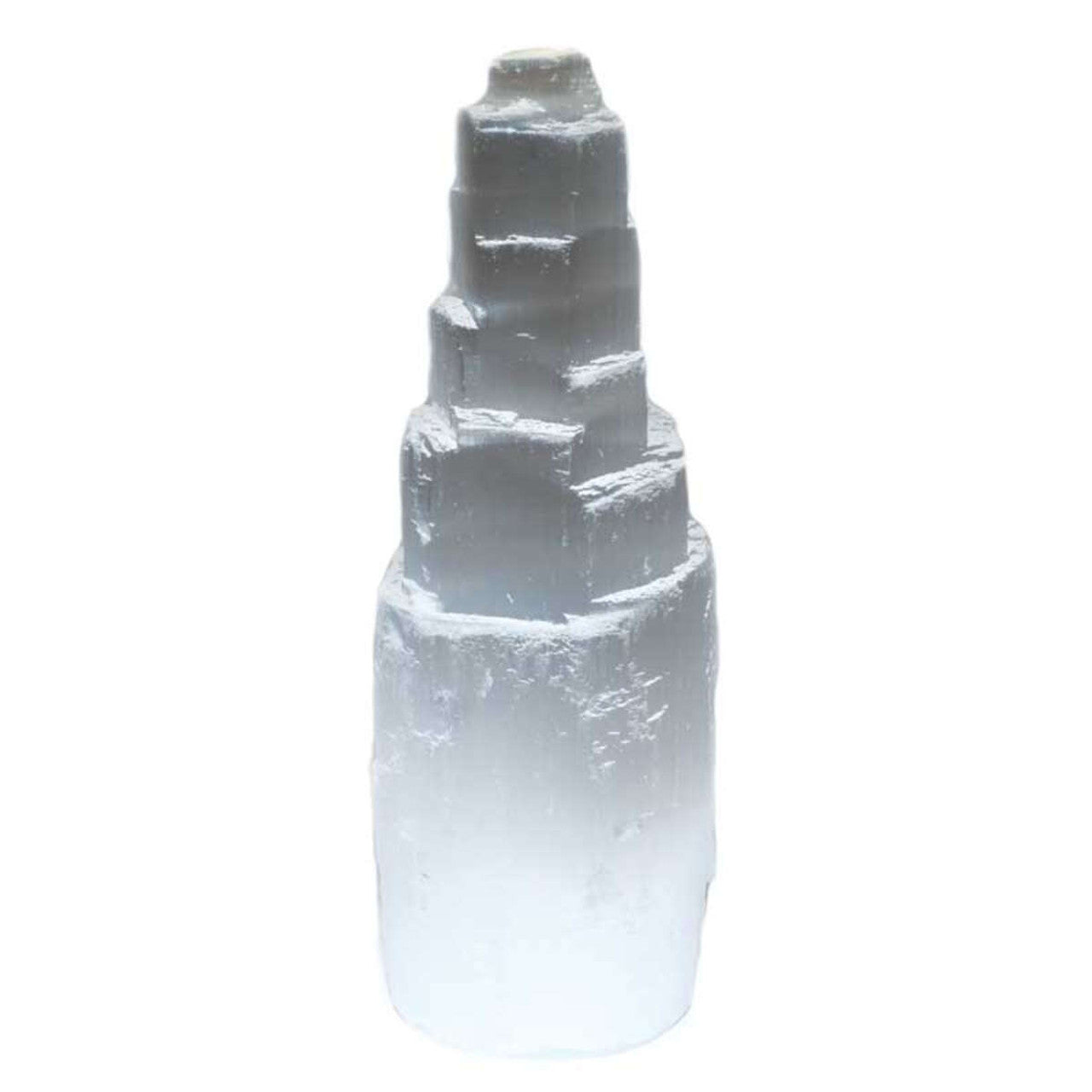 Selenite Iceberg Point 5" crystal