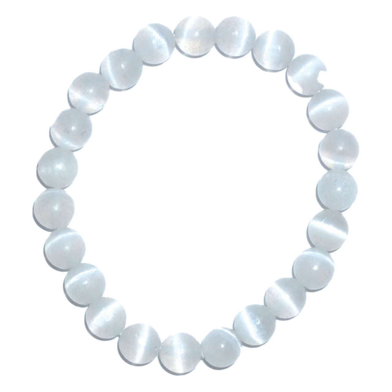 Selenite Bracelet 8mm jewelry