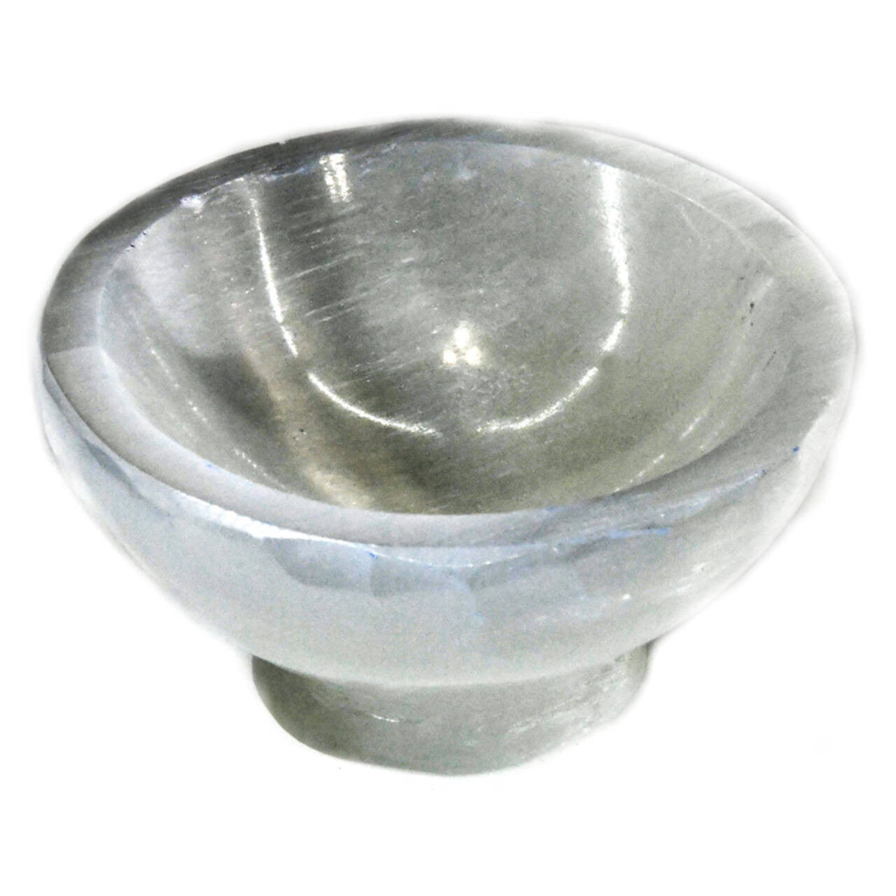 Selenite Bowl - 4" Stand crystal bowl