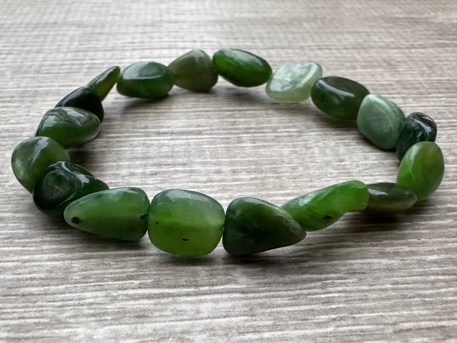 Jade Nephrite Nugget Bracelet jewelry
