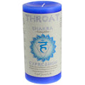 Throat Chakra Pillar Candle 3x6 - Authentic Expression & Communication candle Sophie's Attic