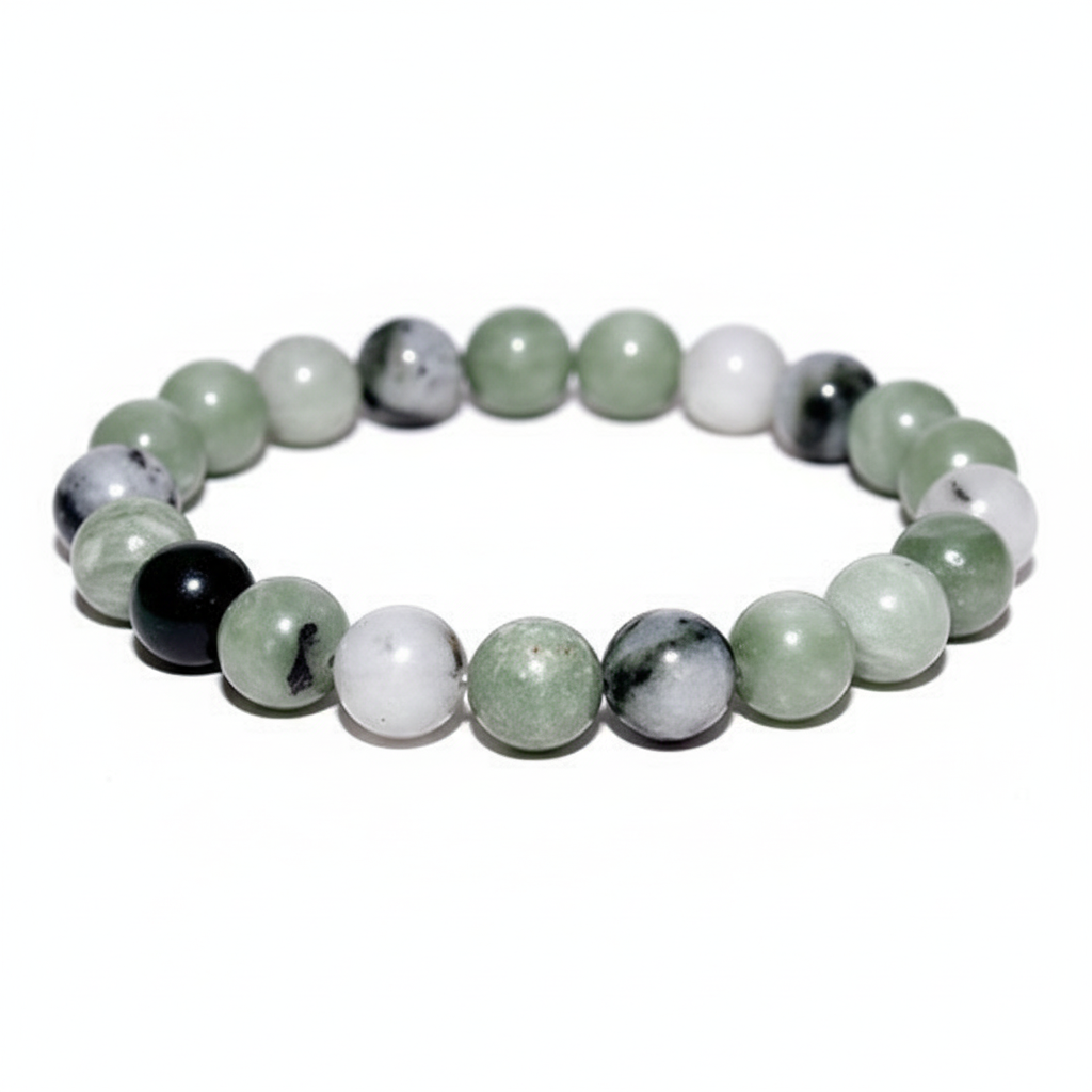 Green Jade Bracelet 8mm jewelry Sophie's Attic
