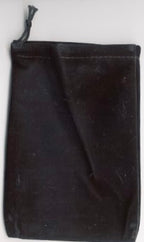 Velveteen Gift Bags - 3" x 4" Black pouch Sophie's Attic Shop