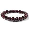Genuine Garnet 6-8mm Beaded Bracelet - Protection, Vitality & Success jewelry Sophie's Attic