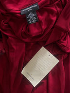 Vintage Sutton Studio Ruby Red Midi Wrap Dress Size 6P NWT - 2000s Dress Sophie's Attic Shop