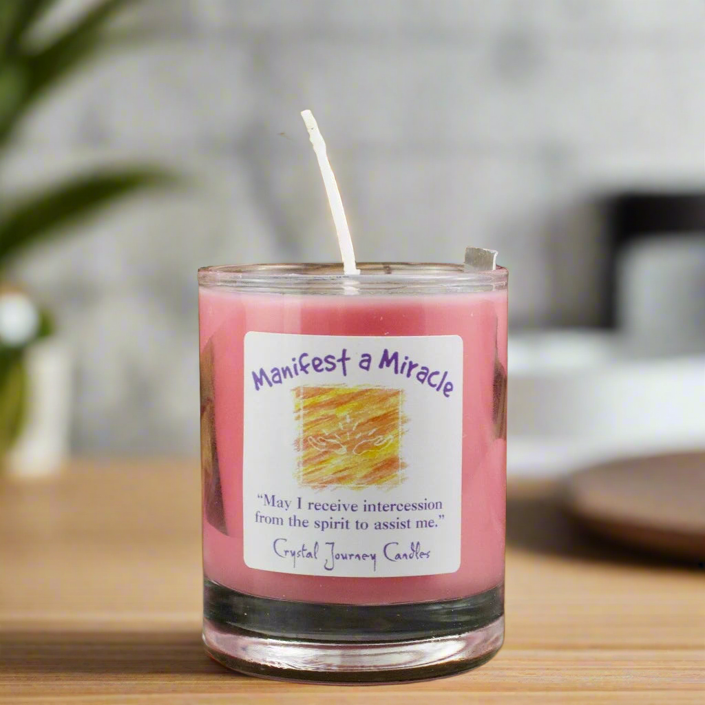 Manifest A Miracle Soy Votive Candle candle by Sophie's Attic