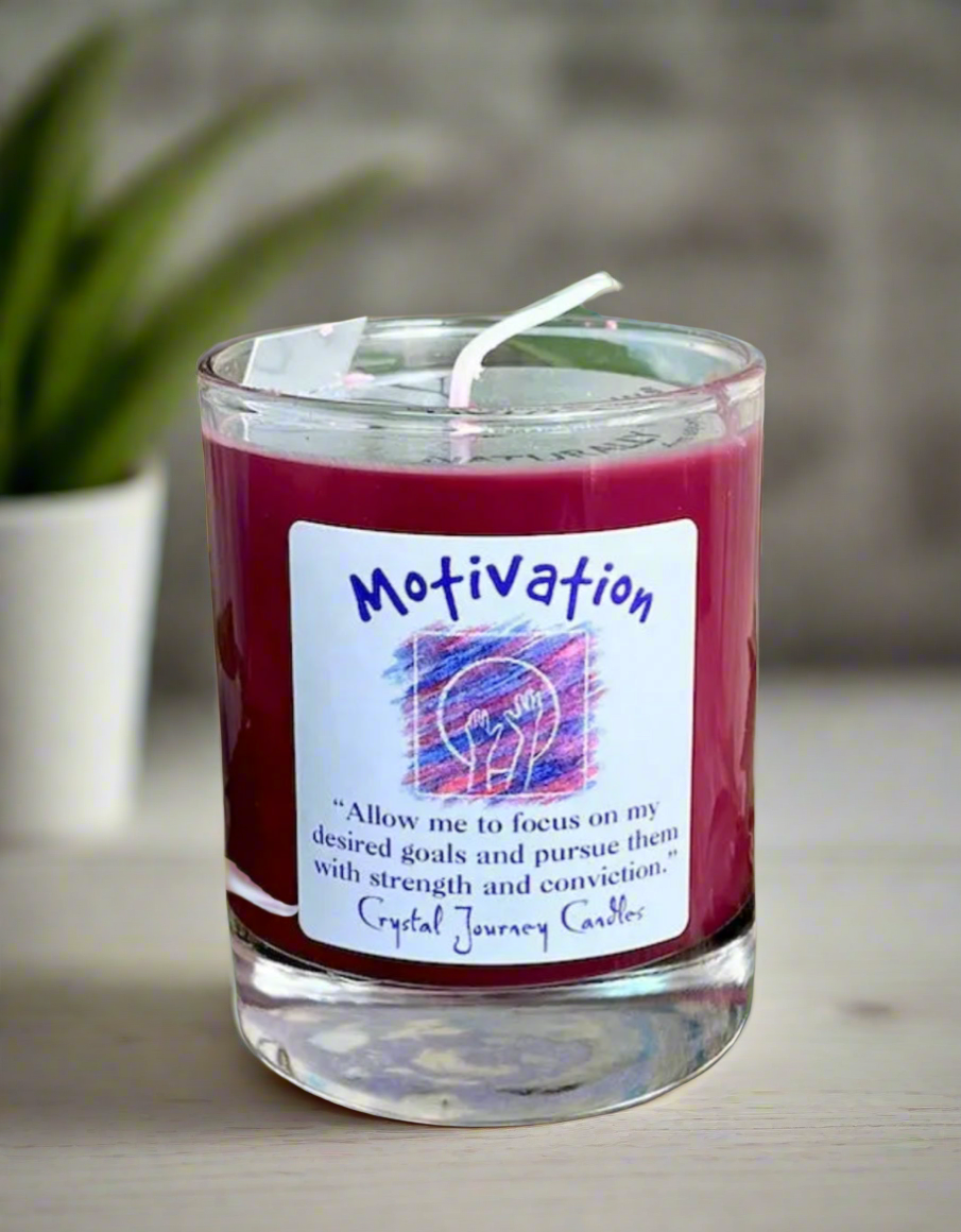 Motivation Soy Votive Candle candle by Sophie's Attic