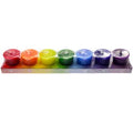7 Pack Chakra Votive Candle Set candle Sophie's Attic