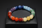 7 Chakra Balancing Bracelet with Spacers bracelet Sophie's Attic