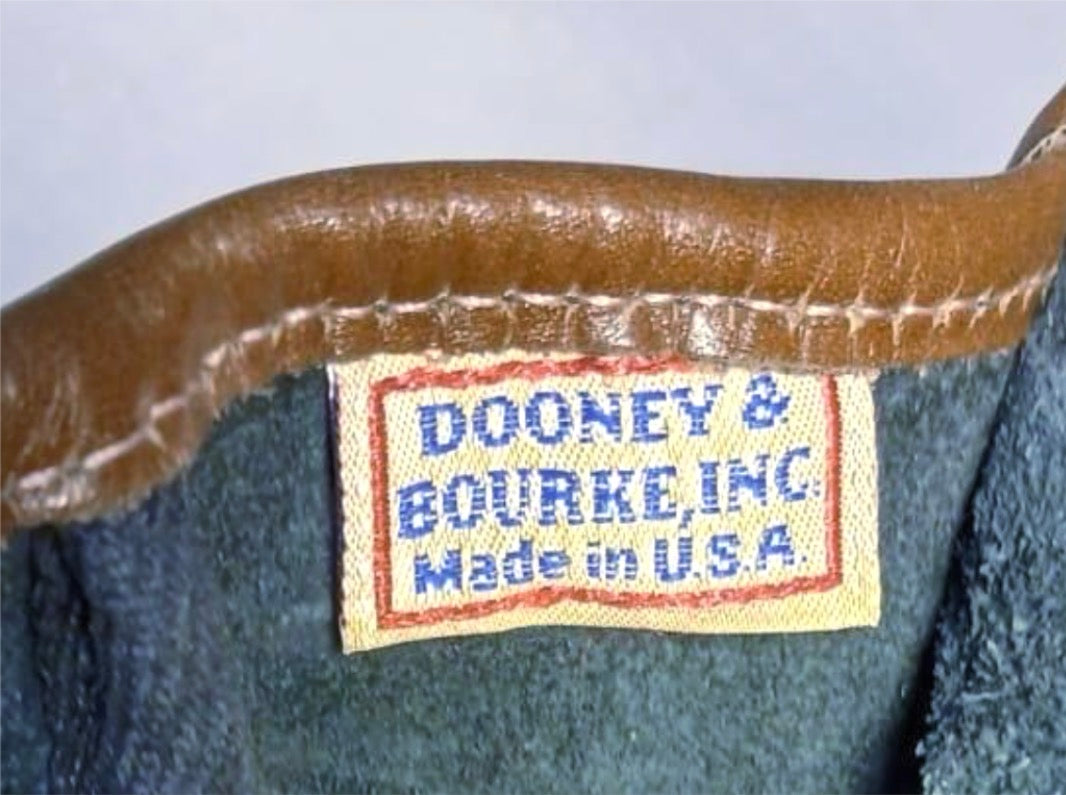 Vintage Dooney & Bourke All-Weather Leather Carrier Crossbody / Shoulder Bag - Y2K, 2000 Mint Condition Bag Sophie's Attic Shop