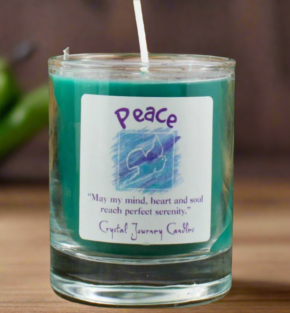 Peace Soy Votive Candle candle by Sophie's Attic