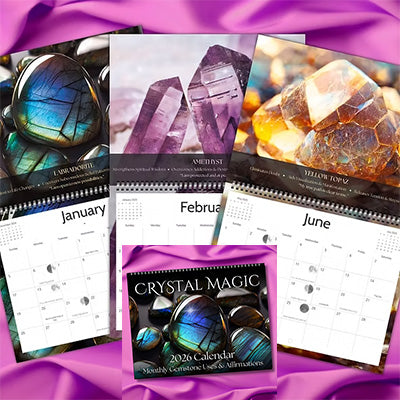 2026 Crystal Magic Calendar Calendar Sophie's Attic