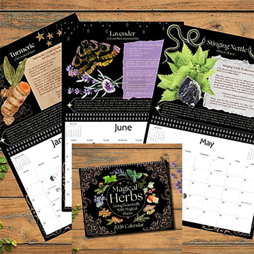 2026 Magical Herbs Calendar Calendar Sophie's Attic