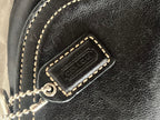 Vintage Coach SoHo Black Leather Crossbody Bag #7843 - Everyday Chic Handbag Sophie's Attic Shop