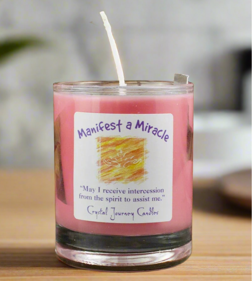 Manifest A Miracle Soy Votive Candle candle by Sophie's Attic