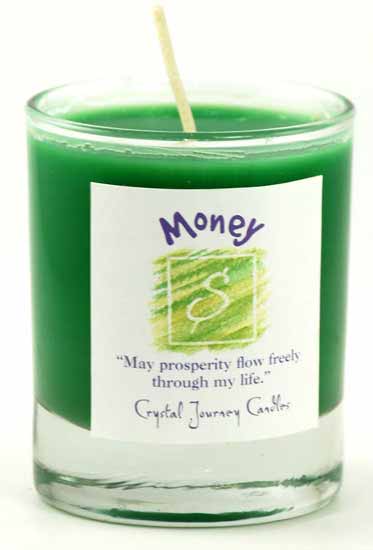 Show me the money! Prosperity Soy Votive Candle candle by Sophie's Attic