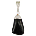 Black Tourmaline Tumbled Stone Pendant - Protection & Grounding Crystal jewelry Sophie's Attic