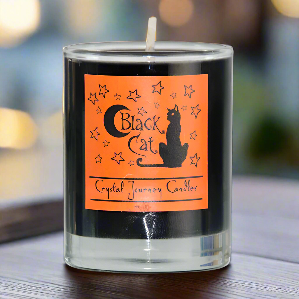 Black Cat Halloween Soy Votive Candle candle by Sophie's Attic