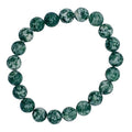 Snake Dragon Jade 8mm Beaded Bracelet - Release & Wealth Crystal jewelry Sophie's Attic