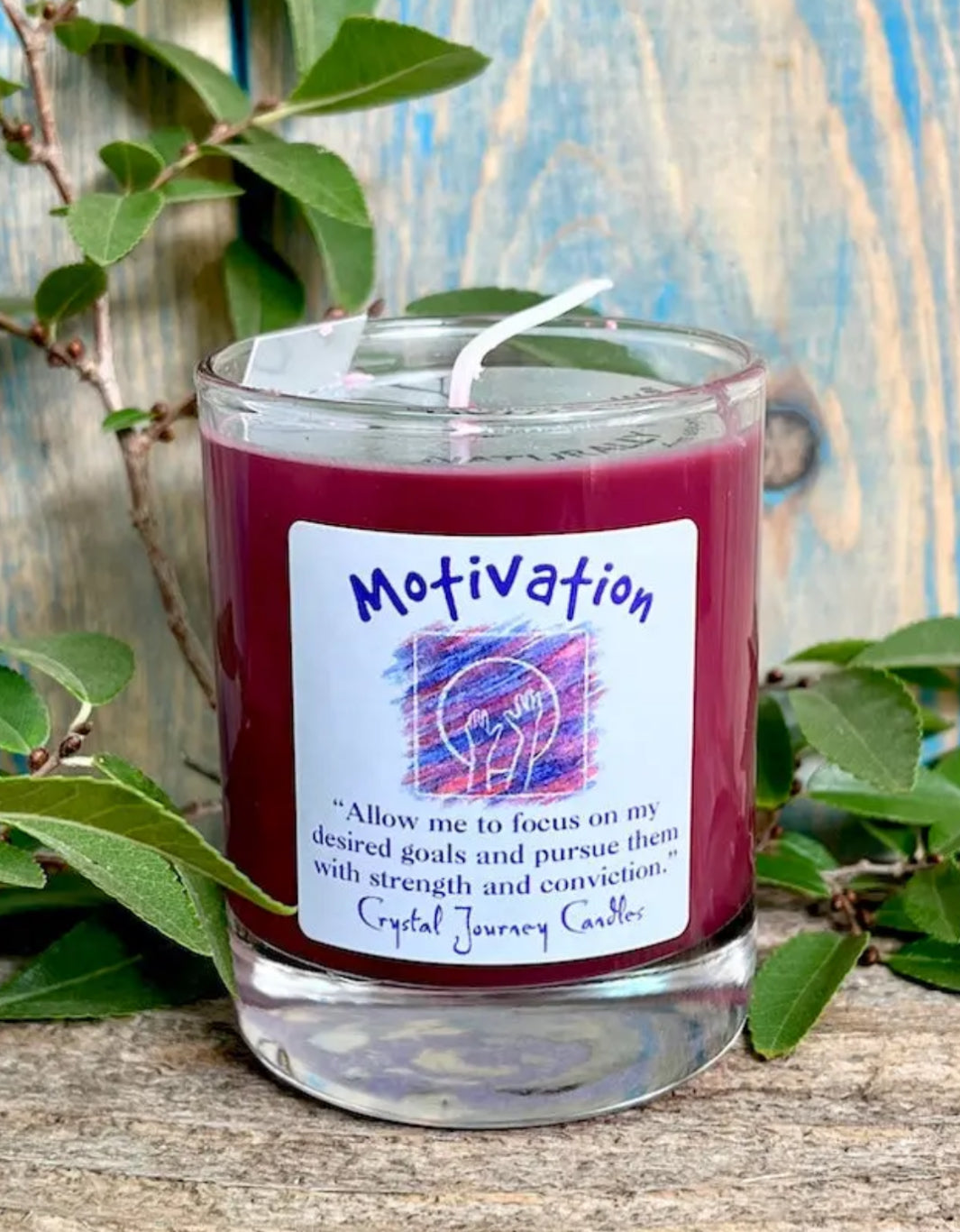 Motivation Soy Votive Candle candle by Sophie's Attic