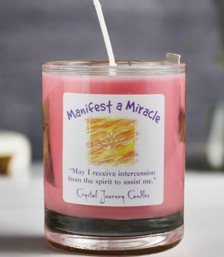 Manifest A Miracle Soy Votive Candle candle by Sophie's Attic