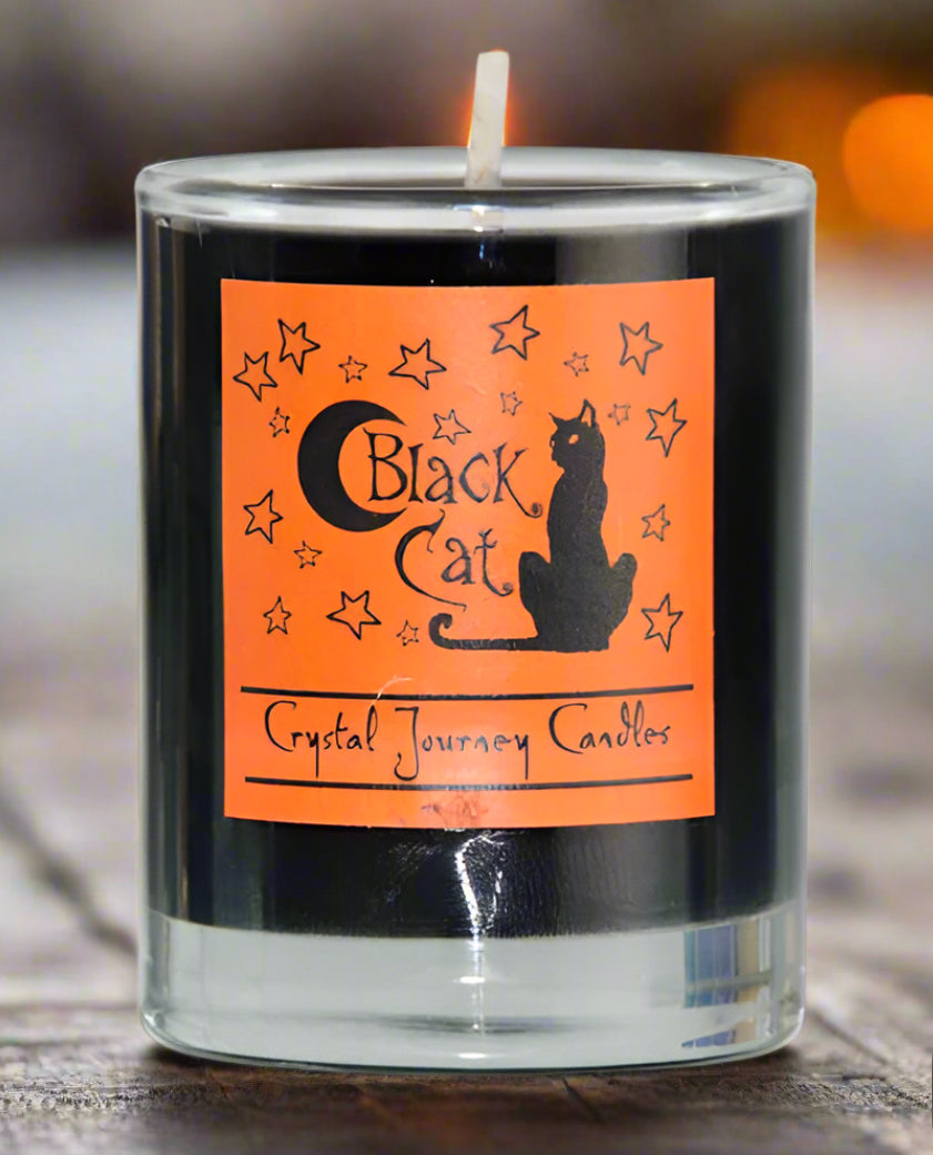 Black Cat Halloween Soy Votive Candle candle by Sophie's Attic