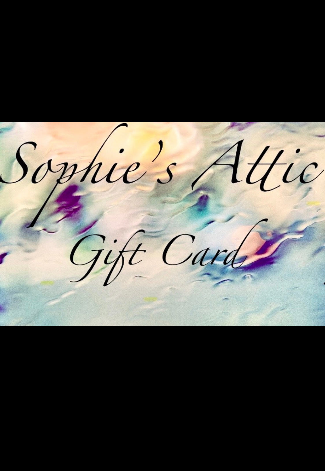 Sophie’s Attic Gift Card