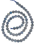 Labradorite 6mm Stone Beads for Jewelry Making - ~60 Beads per Strand beads Sophie's Attic