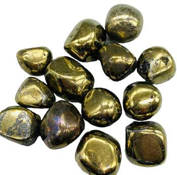 Chalcopyrite Tumbled Stones - 1 pound mineral by Sophie's Attic