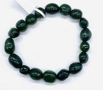 Jade Nephrite Nugget Bracelet jewelry by Sophie's Attic