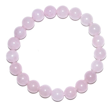 Rose Quartz Bracelet 8mm jewelry by Sophie's Attic