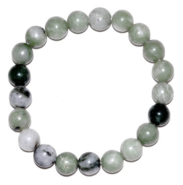 Green Jade Bracelet 8mm jewelry by Sophie's Attic