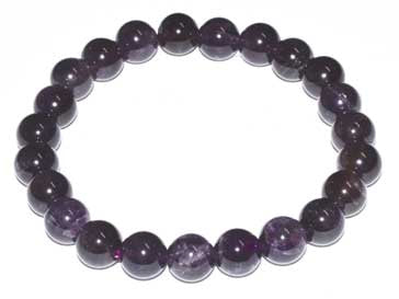 Amethyst Bracelet 8mm jewelry by Sophie's Attic