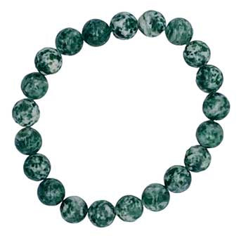 Snake Dragon Jade Bracelet 8mm jewelry by Sophie's Attic