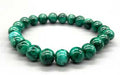 Malachite 8mm Beaded Bracelet - Love, Heart Chakra & Success Crystal jewelry Sophie's Attic