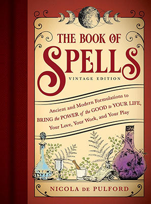 Book of Spells Vintage Edition by Nicola DePulfprd Book by Sophie's Attic