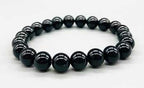 Tourmaline Black Stone Bracelet - 8mm crystal Sophie's Attic