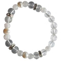 Quartz, Rainbow Moonstone Pearl Bracelet jewelry Sophie's Attic