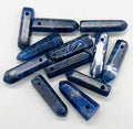 Sodalite Crystal Point Pendant Bead for Jewelry Making - Communication & Clarity beads Sophie's Attic