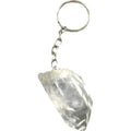 Clear Quartz Keychain keychain Sophie's Attic Shop