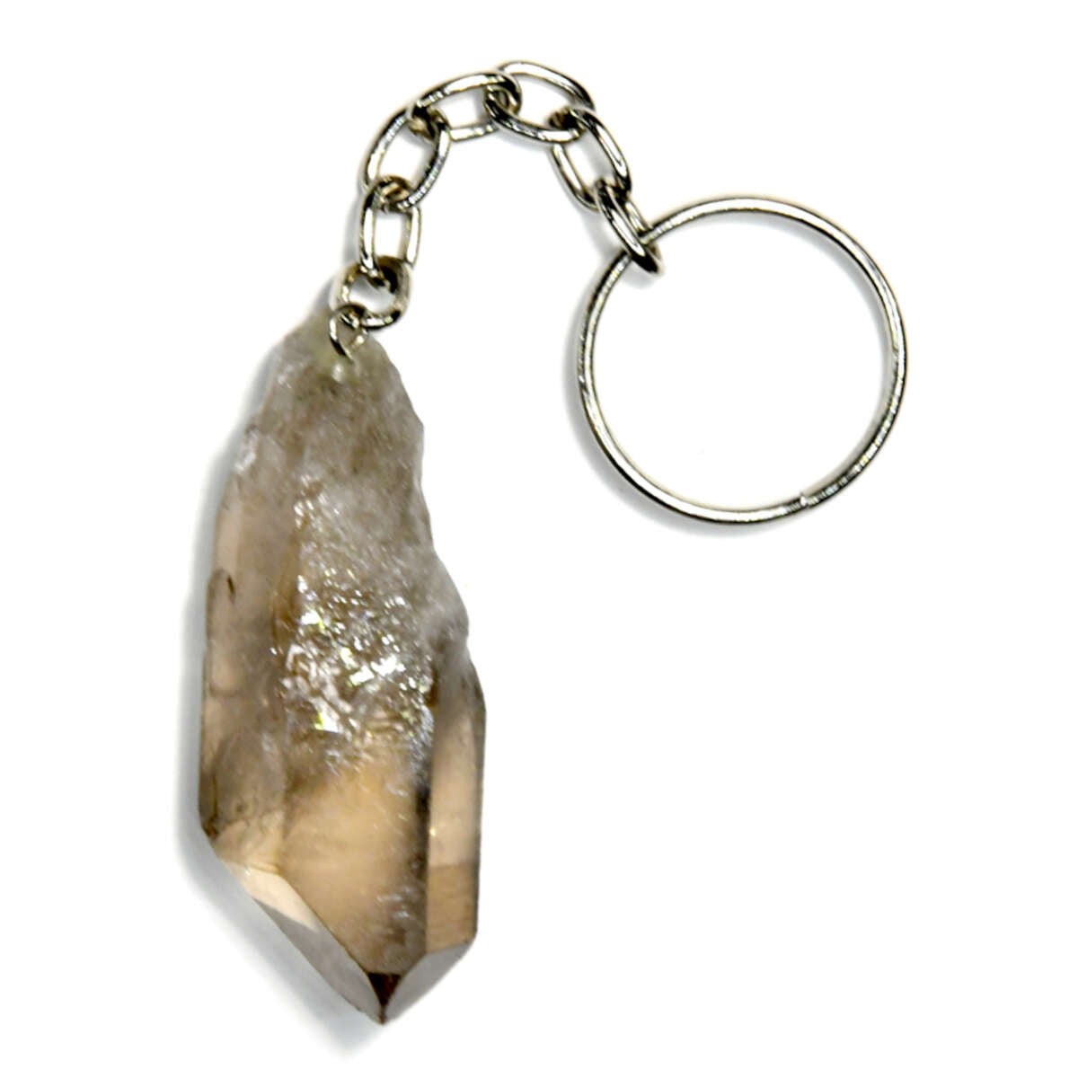Smoky Quartz Keychain keychain Sophie's Attic Shop