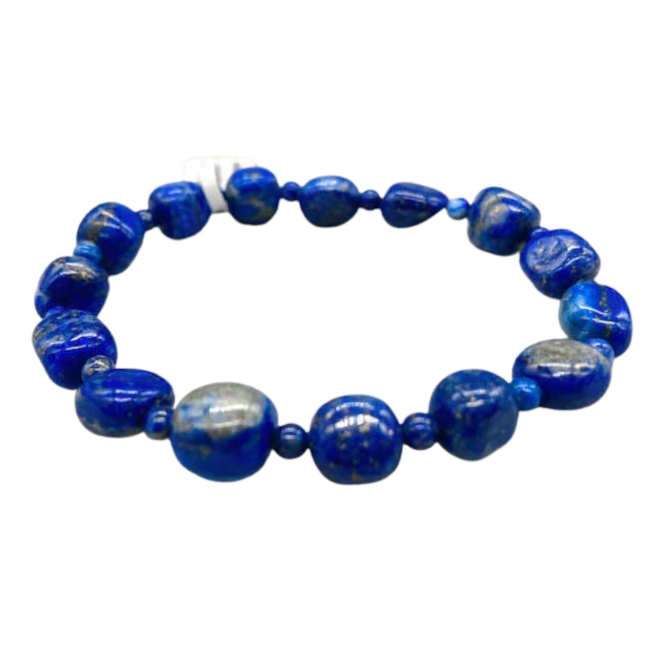Lapis Lazuli Natural Stone Nugget Bracelet jewelry Sophie's Attic