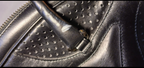 Vintage 2000 Prada Black Calfskin Leather Bowling Bag - Authentic Bag Sophie's Attic