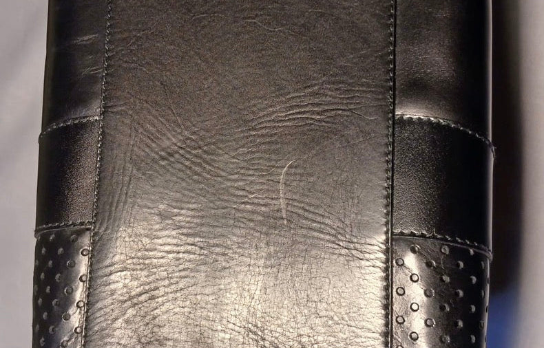 Vintage 2000 Prada Black Calfskin Leather Bowling Bag - Authentic Bag Sophie's Attic
