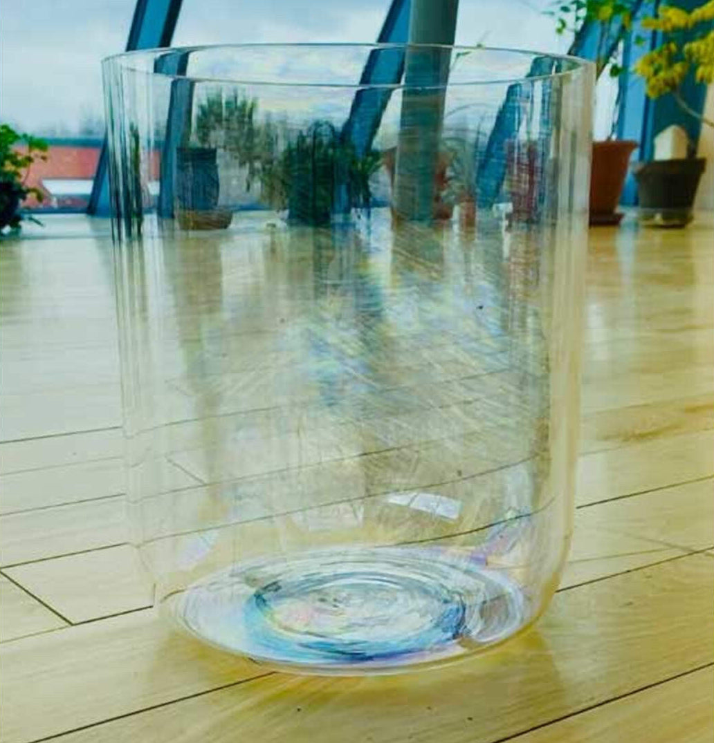 Rainbow Crystal Singing Bowl - 8” singing bowl Sophie's Attic