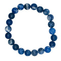 Sodalite 8mm Beaded Bracelet - Intuition & Mental Clarity Crystal Jewelry jewelry Sophie's Attic