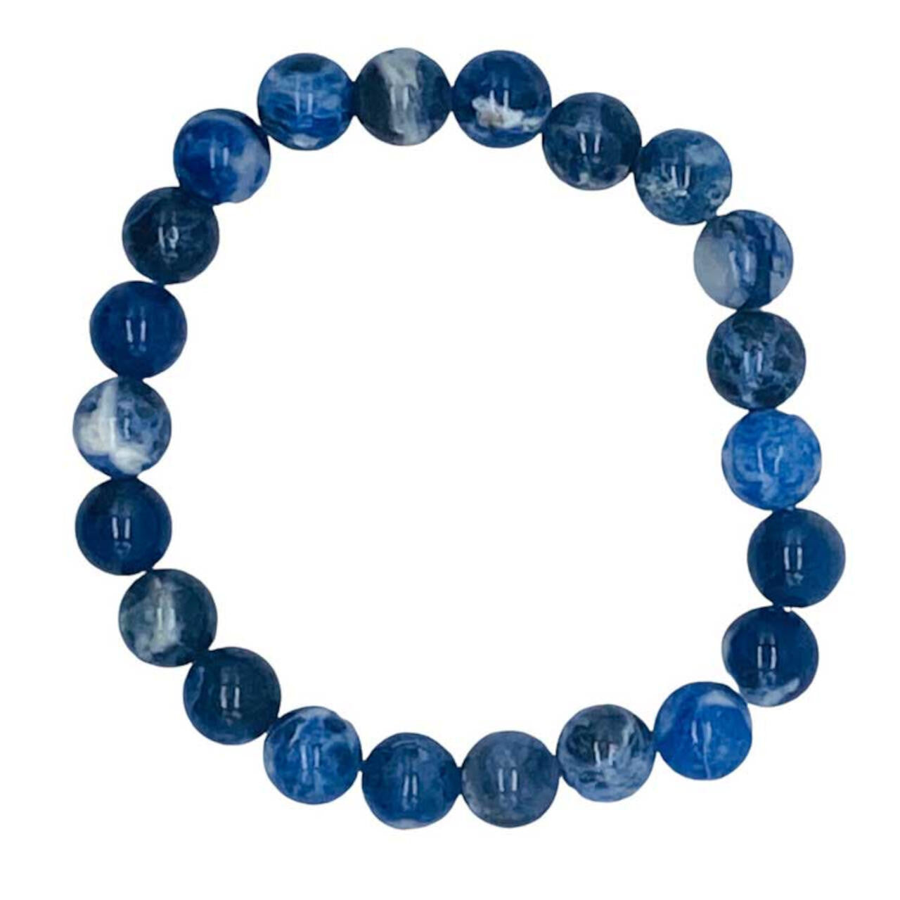 Sodalite Bracelet 8mm jewelry Sophie's Attic