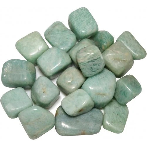 Amazonite Tumbled Stones - 1 pound crystal by Sophie's Attic
