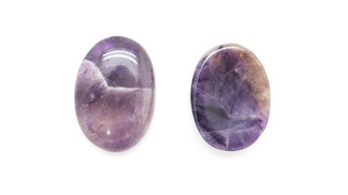 Amethyst Worry Stone - Calm, Peace & Anxiety Relief Crystal Loose stones Sophie's Attic Shop