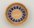 Evil Eye 8mm Classic Blue Beaded Bracelet - Protection & Good Luck jewelry Sophie's Attic